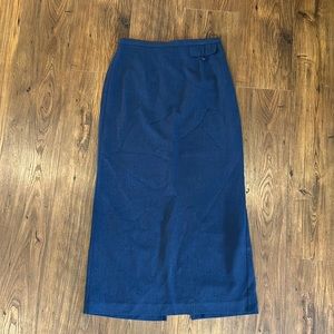 VINTAGE Lana Lee high waisted midi dress skirt